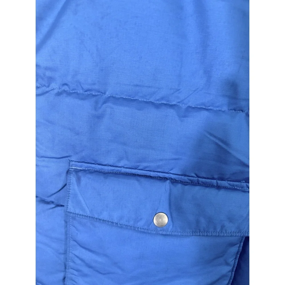 Patagonia Slingshot Down Vest Mens XL Blue Red Western Quilted Vtg Insulated - Picture 6 of 12